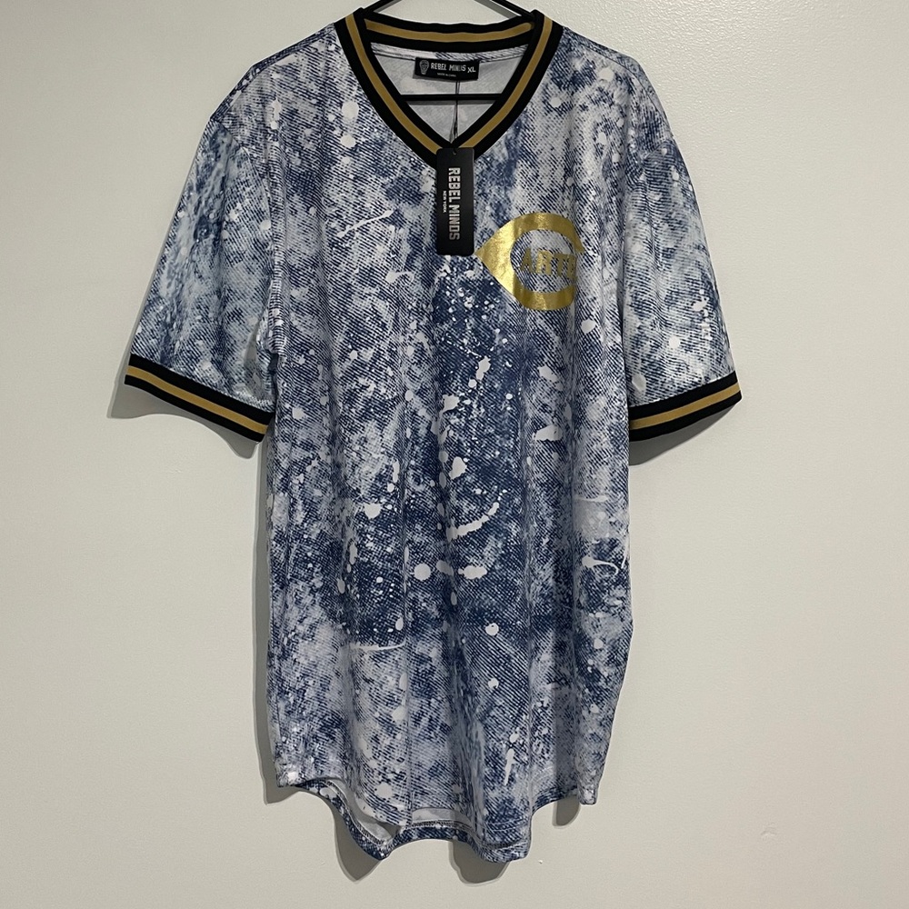 Rebel Minds Cartel Jersey Men’s sz XL, NWT!